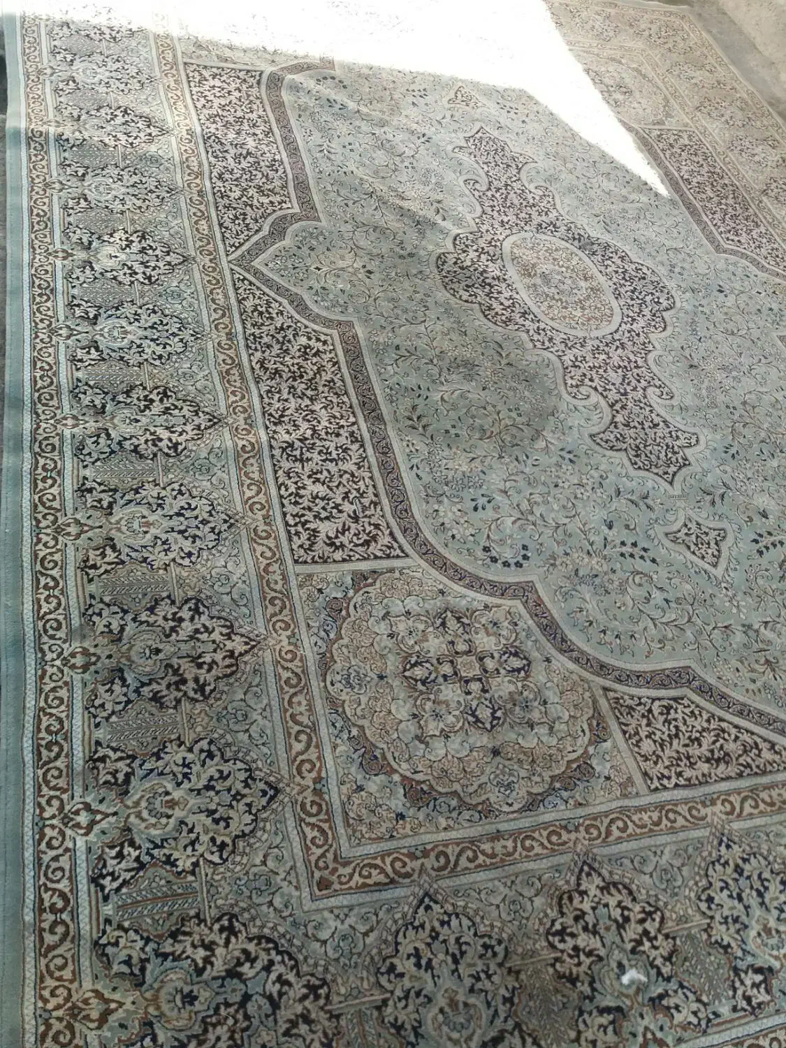 فرش 12 متری  درجه یک کویر یزد|فرش|نظرآباد, رسالت|دیوار