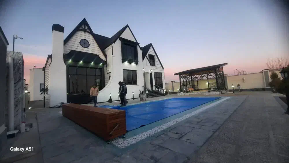 روکش ،کاور استخر و تجهیزات موتورخانه استخر جکوزی|مصالح و تجهیزات ساختمان|هشتگرد, گلسار|دیوار