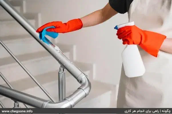 نظافت راه پله مجتمع های مسکونی|خدمات نظافت|بجنورد, |دیوار