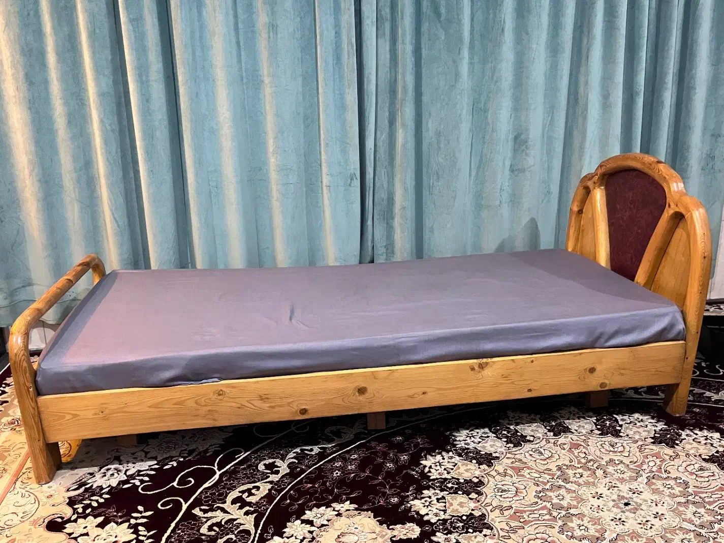 تخت یک نفره با تشک به قیمت|تخت و سرویس خواب|قائمشهر, |دیوار