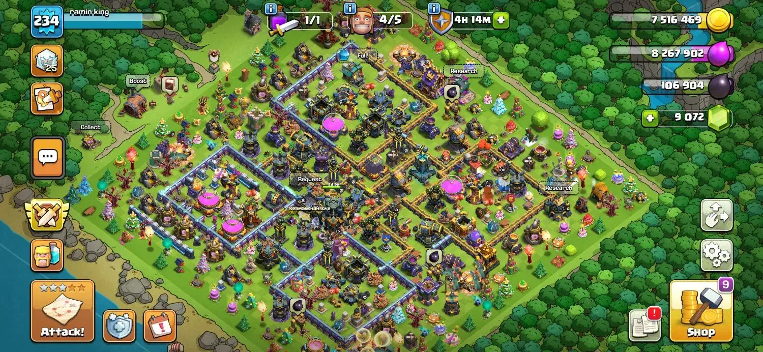 اکانت کلش|کنسول، بازی ویدئویی و آنلاین|کرمانشاه, |دیوار