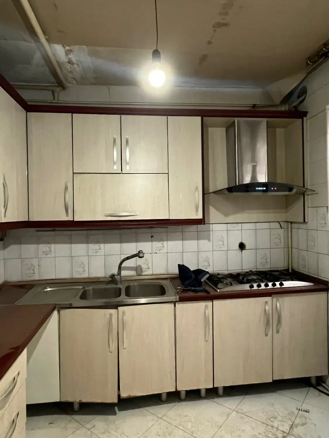 کابینت بدنه تمام فلز به همراه هود و گاز و سینک|آبچکان و نظمدهنده ظروف|تهران, افسریه شمالی|دیوار