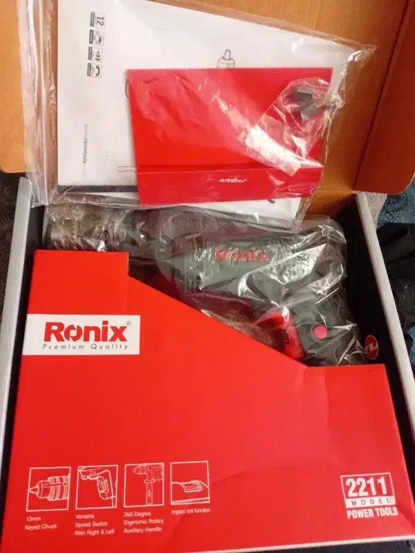 دریل چکشی برقی رونیکس مدل ۲۲۱۱|ابزارآلات|تهران, افسریه شمالی|دیوار