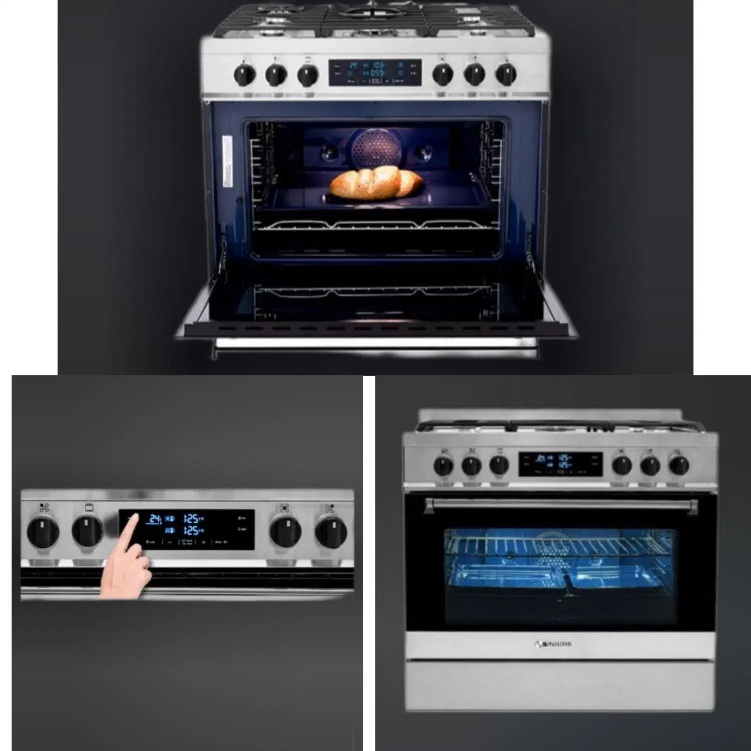 اجاق گاز ۵ شعله فردار اسنوا|اجاق گاز و لوازم برقی پخت‌وپز|رشت, گلزاران|دیوار