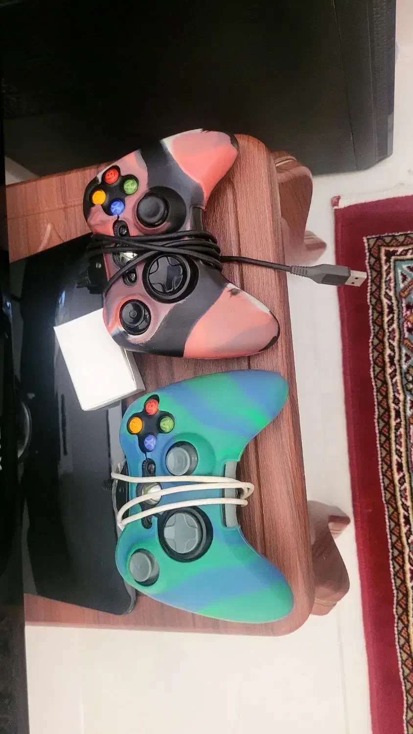 Xbox360 با لنز نو دو دسته|کنسول، بازی ویدئویی و آنلاین|تبریز, |دیوار