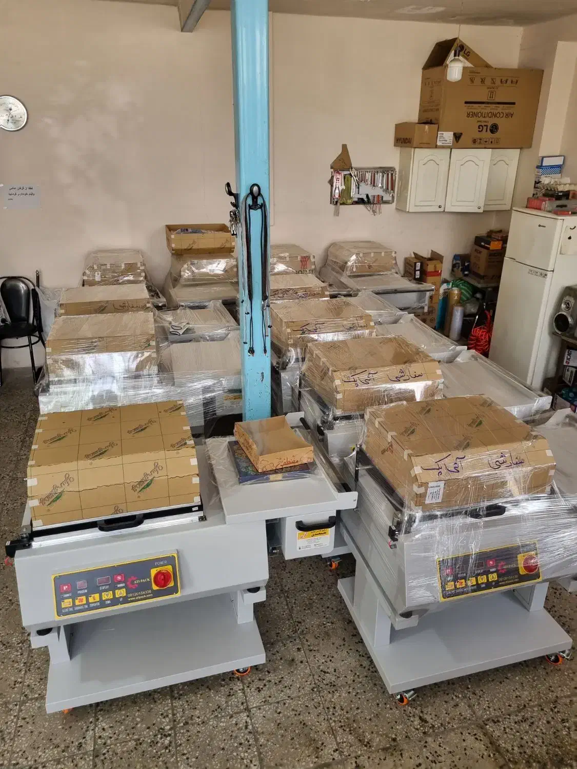 دستگاه شیرینگ پک کابینی وکیوم شرینگPOF|ماشینآلات صنعتی|تهران, شهرک رضویه|دیوار