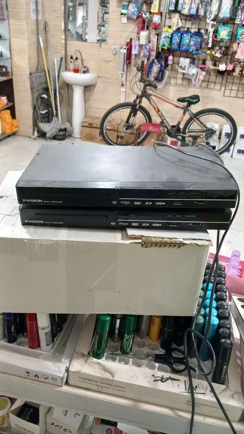 2تا دستگاه دی وی دی DVD ایکس ویژن باهم|پخشکننده DVD و ویدیو|تهران, شهرک چیتگر|دیوار