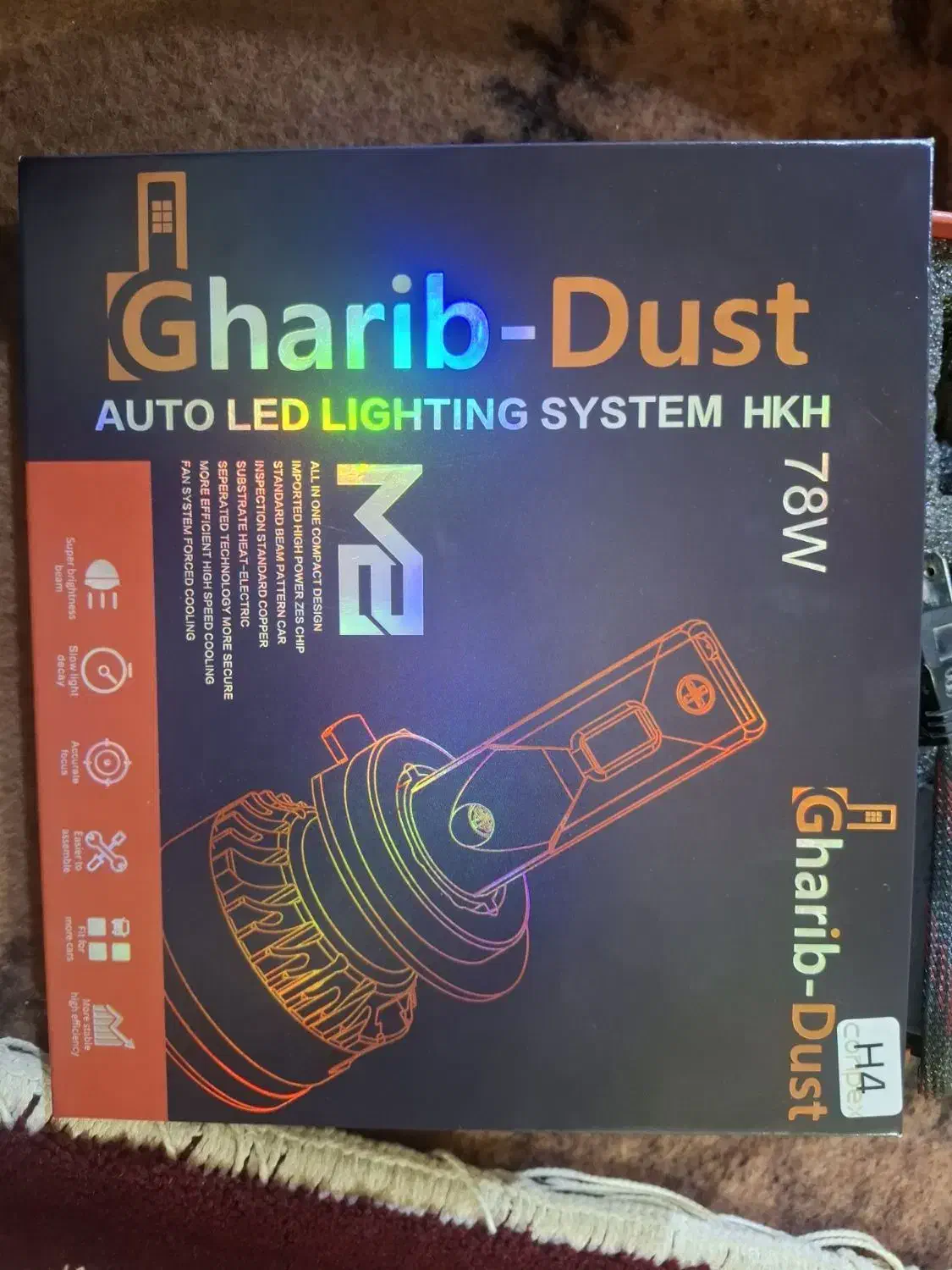 هدلایت ۴۰۵ سه فیش|لامپ و چراغ|انزل, |دیوار