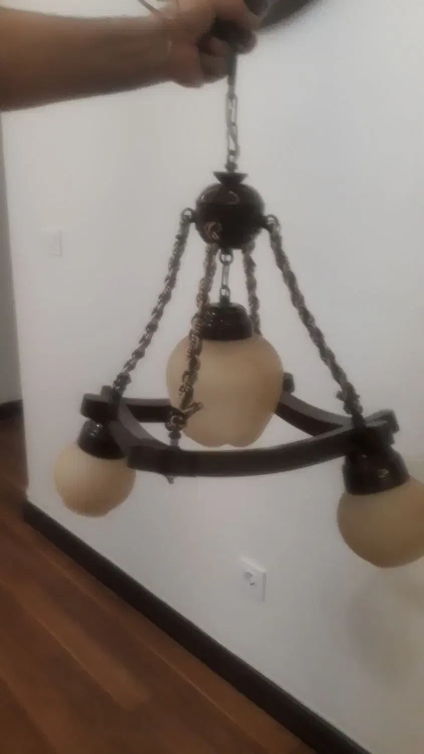 لوستر|لوستر و چراغ آویز|همدان, |دیوار