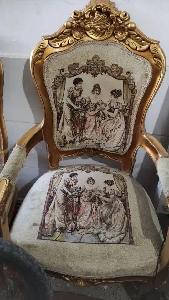 مبل ۸نفره سلطنتی|مبلمان خانگی و میز عسلی|قدس, شهر‌قدس|دیوار