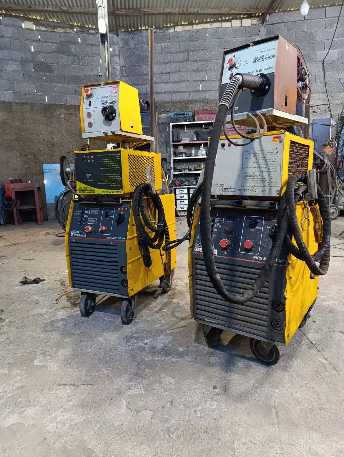 دستگاه جوش CO2 آب خنک|ماشینآلات صنعتی|لولمان, |دیوار