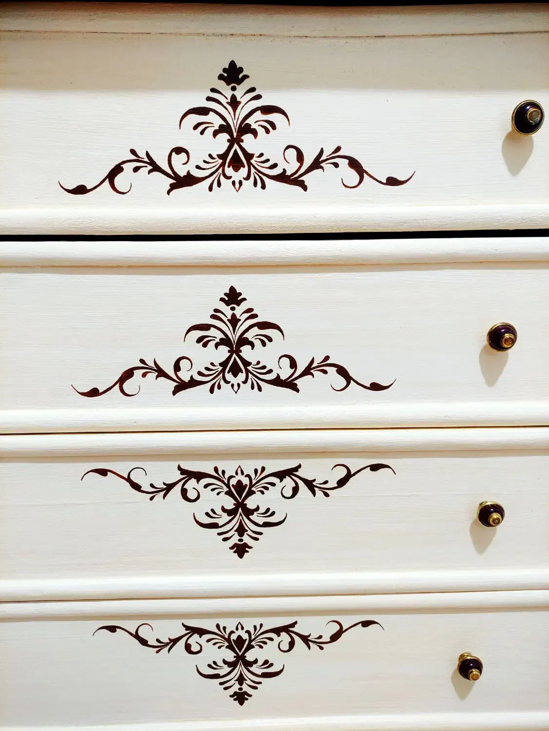 دراور ۴ کشو چوبی|جاکفشی، کمد، دراور|ارومیه, |دیوار