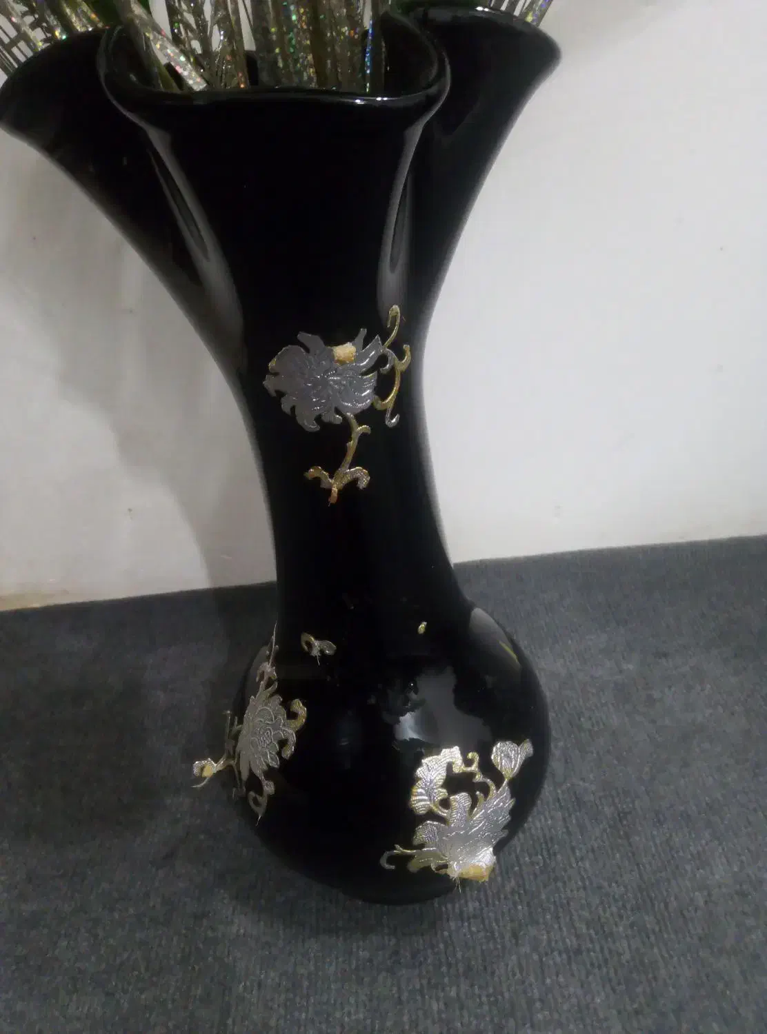 گلدان|گل مصنوعی|فومن, |دیوار