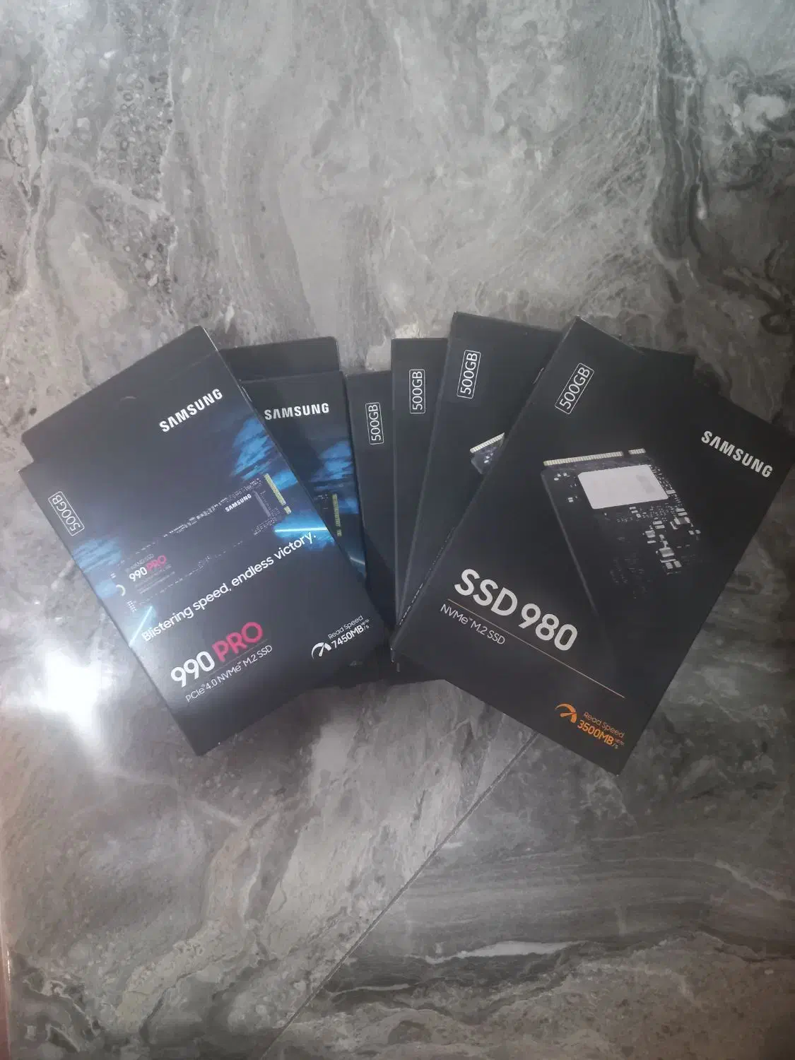 اس اس دی ۹۹۰ پرو سامسونگ ۵۰۰ گیگابایت نو|قطعات و لوازم جانبی رایانه|تهران, نازی‌آباد|دیوار