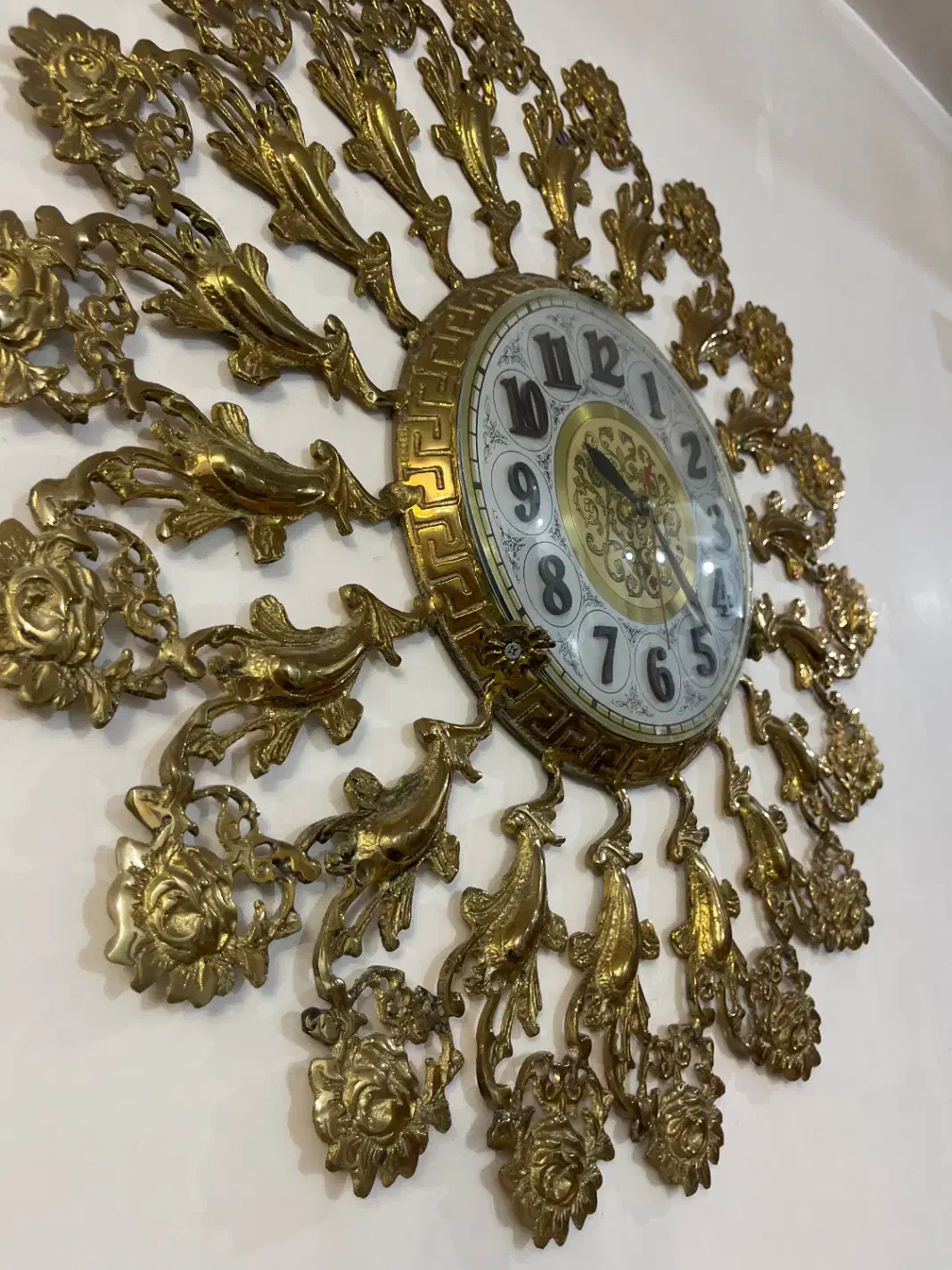 ساعت برنز|ساعت دیواری و تزئینی|باسمنج, |دیوار