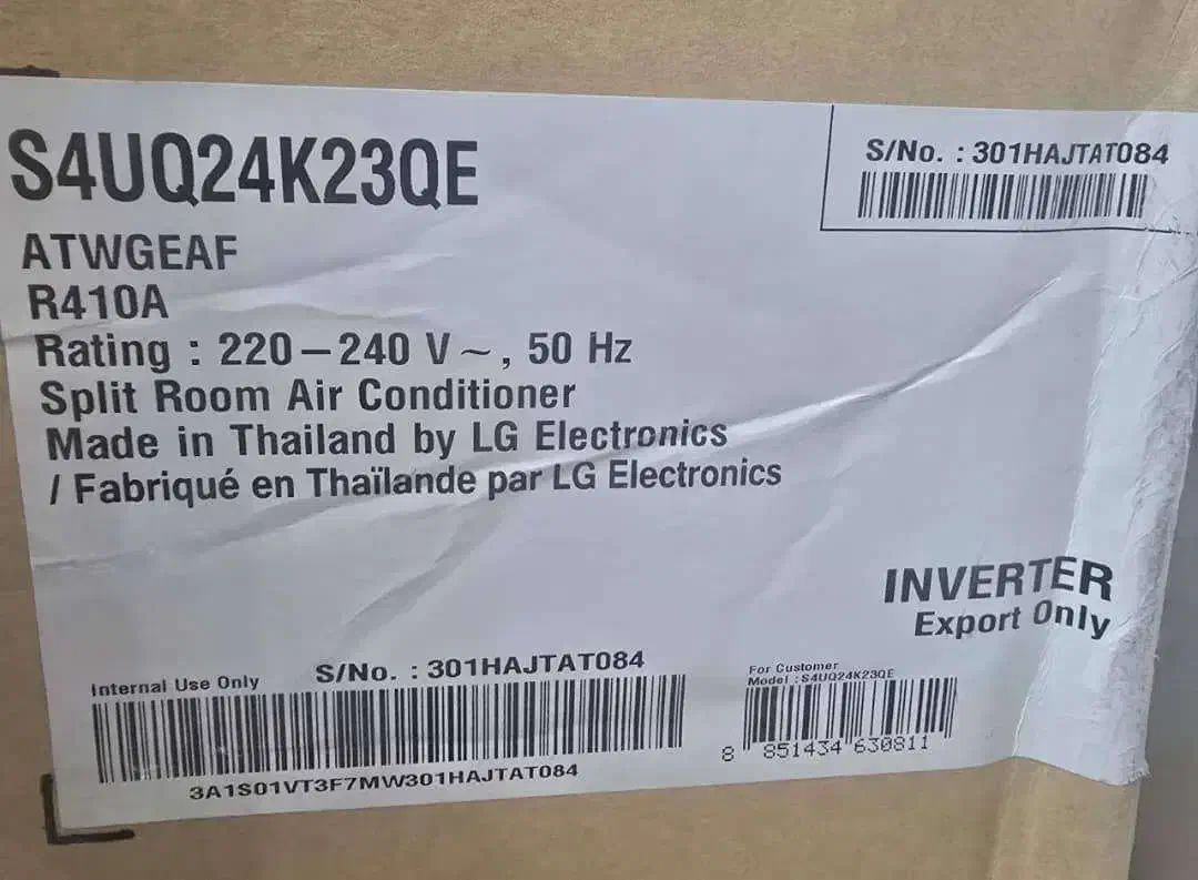 کولر گازی ال جی 24000 پلمب|کولر گازی و فنکوئل|شیراز, گود خزینه|دیوار