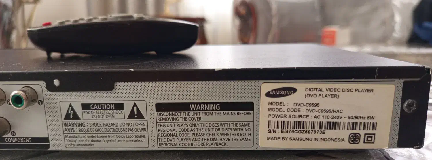 دی وی دی سامسونگ|پخش‌کننده DVD و ویدیو|تهران, جوادیه|دیوار