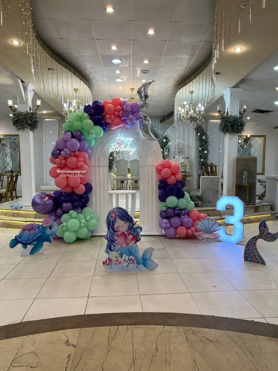 بادکنک ارایی وگل ارایی وفینگرفود دردقیقه۹۰|خدمات پذیرایی، مراسم|مشهد, شهید مطهری|دیوار