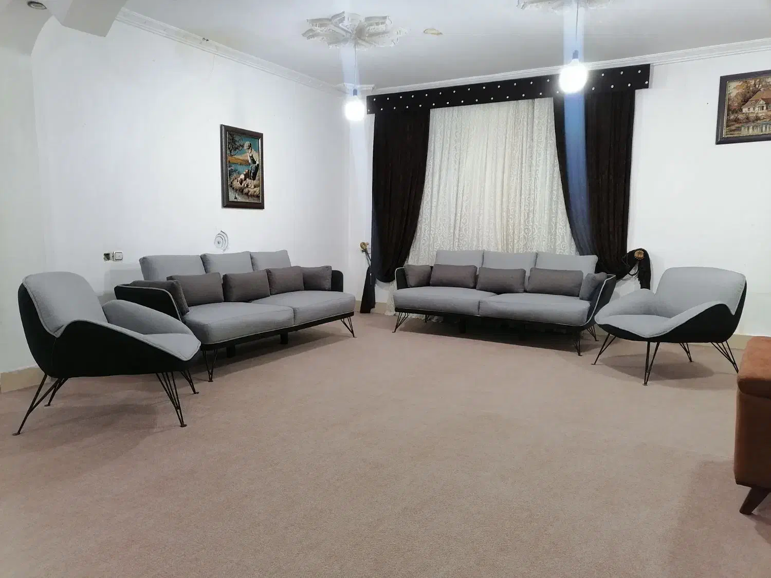 مبل رویال کاری از شرکت مبلیران تهران|مبلمان خانگی و میز عسلی|یاسوج, |دیوار