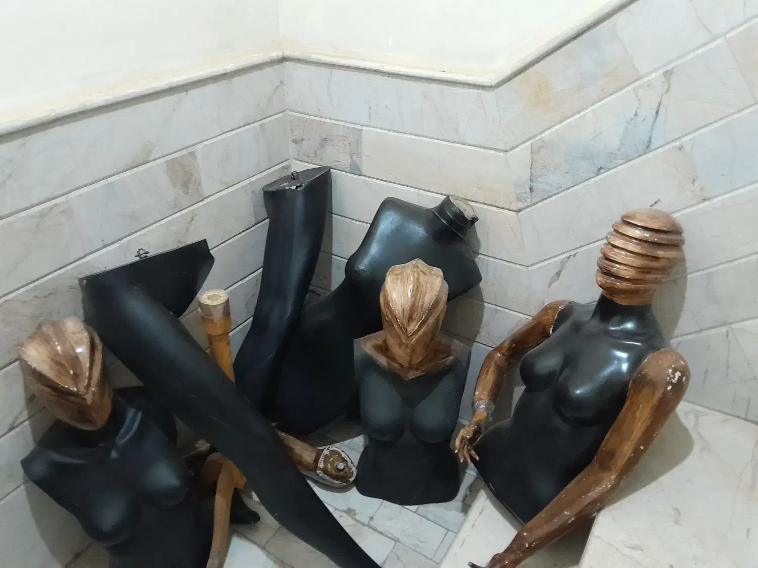 ۴ عدد مانکن ژست|فروشگاه و مغازه|قم, هفت تیر|دیوار