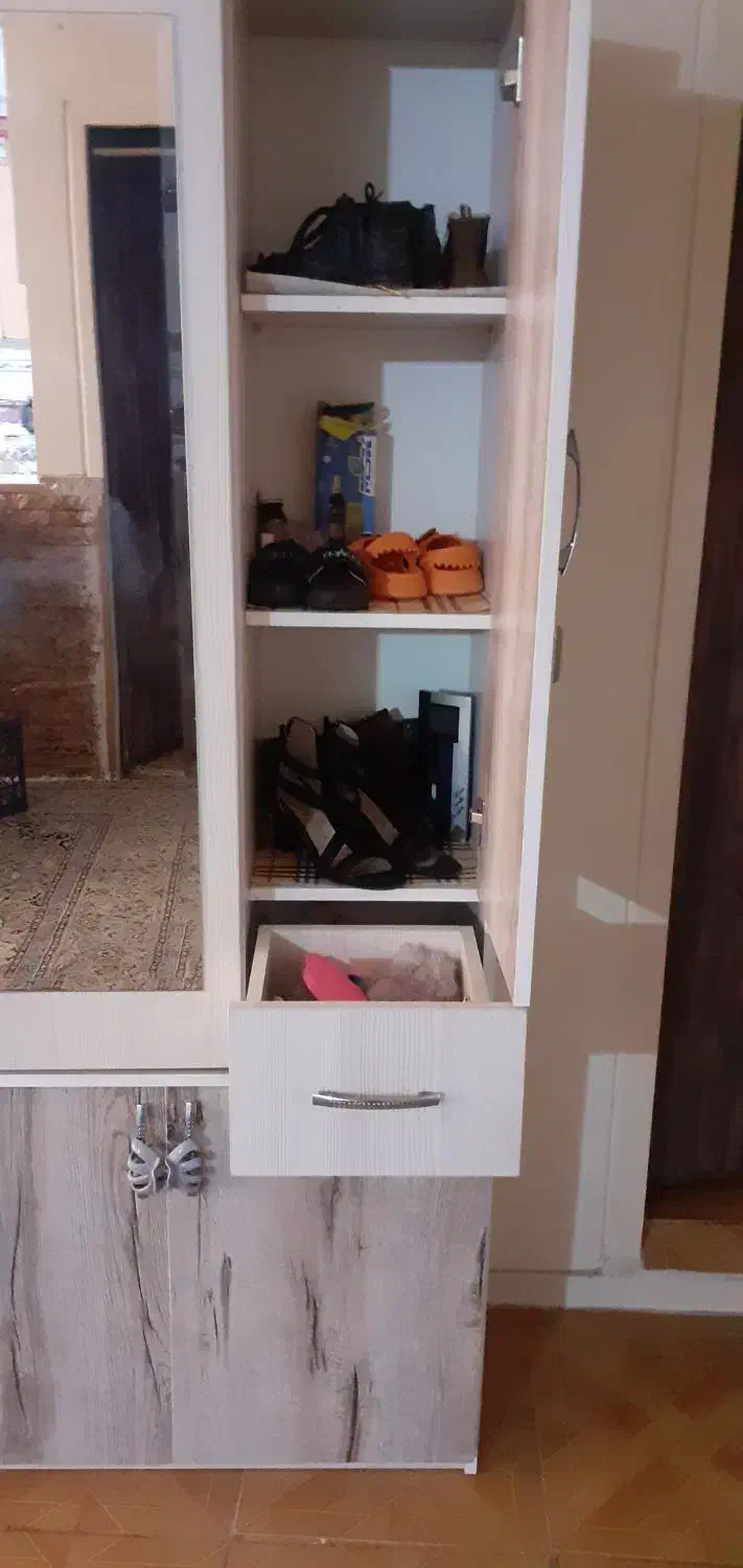 جاکفشی تمام ام دی اف|جاکفشی، کمد، دراور|فردیس, منظریه|دیوار