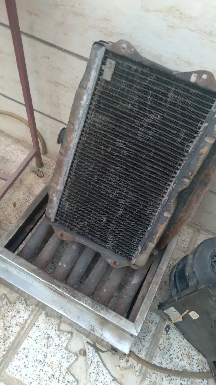 رادیات مسی  بخاری کامل موتور برف پاکن پلیت عقب|قطعات یدکی و لوازم جانبی|الوند, |دیوار