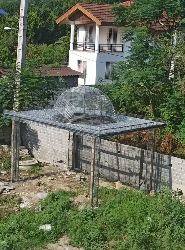 آهنگری جوشکاری پله گرد راویز کاری آلاچیق والپست...|خدمات پیشه و مهارت|کوهسار (البرز), |دیوار