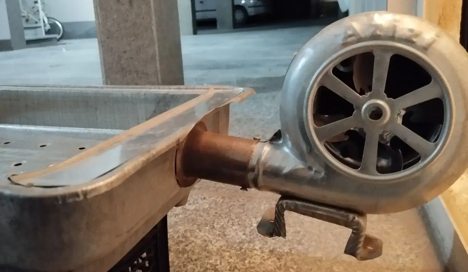 منقل ذغالی بادی|اجاق گاز و لوازم برقی پخت‌وپز|محمدشهر, سیدآباد|دیوار