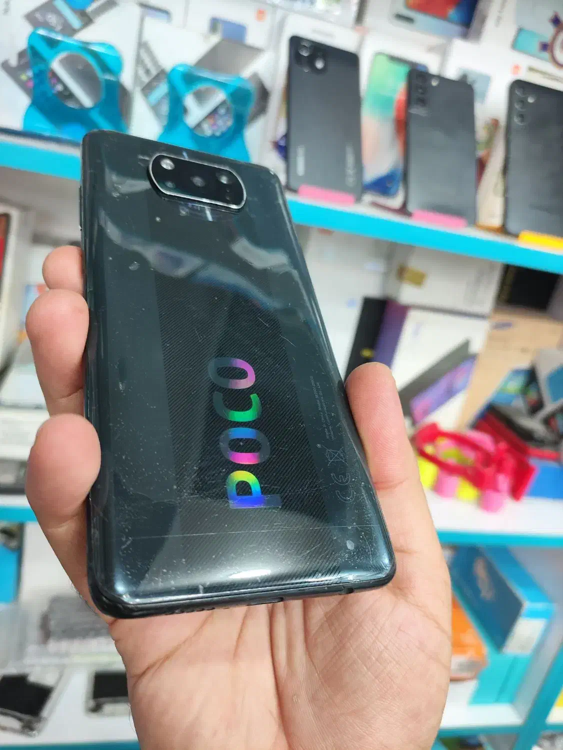 گوشی x3 nfc 128G رام6 شارژر۳۳وات باطری5000|موبایل|قم, نیروگاه|دیوار