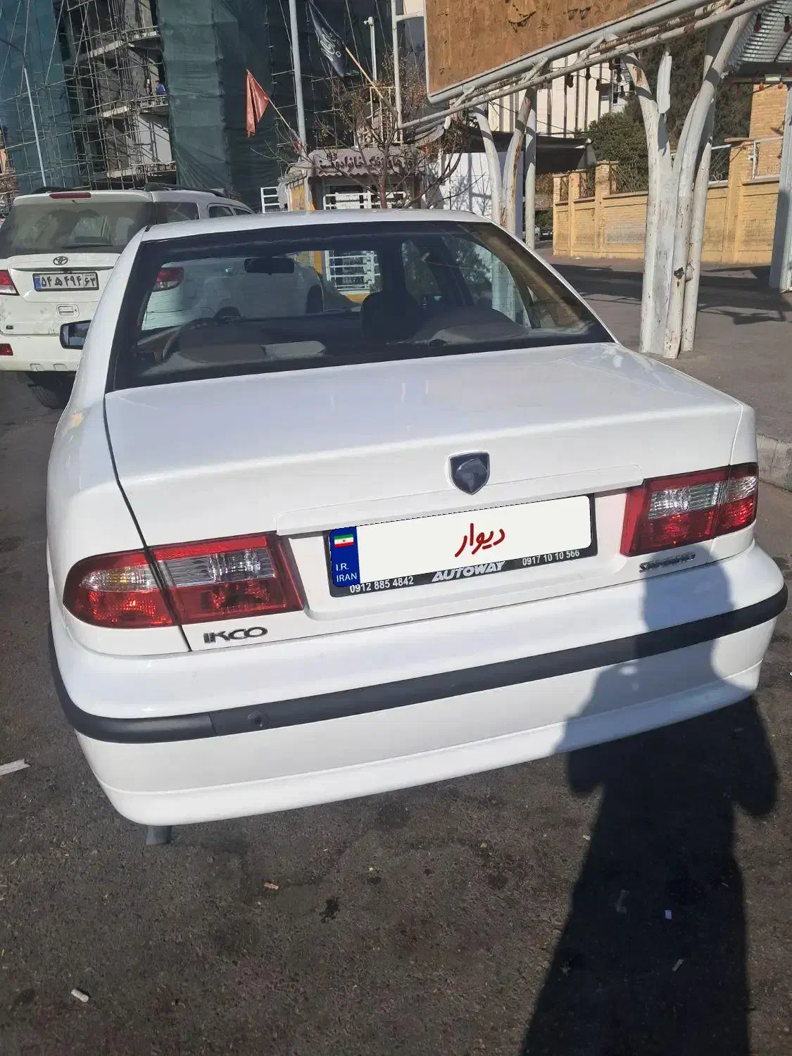 سمند ef7 مدل ۹۳|خودرو سواری و وانت|شیراز, قدوسی غربی|دیوار