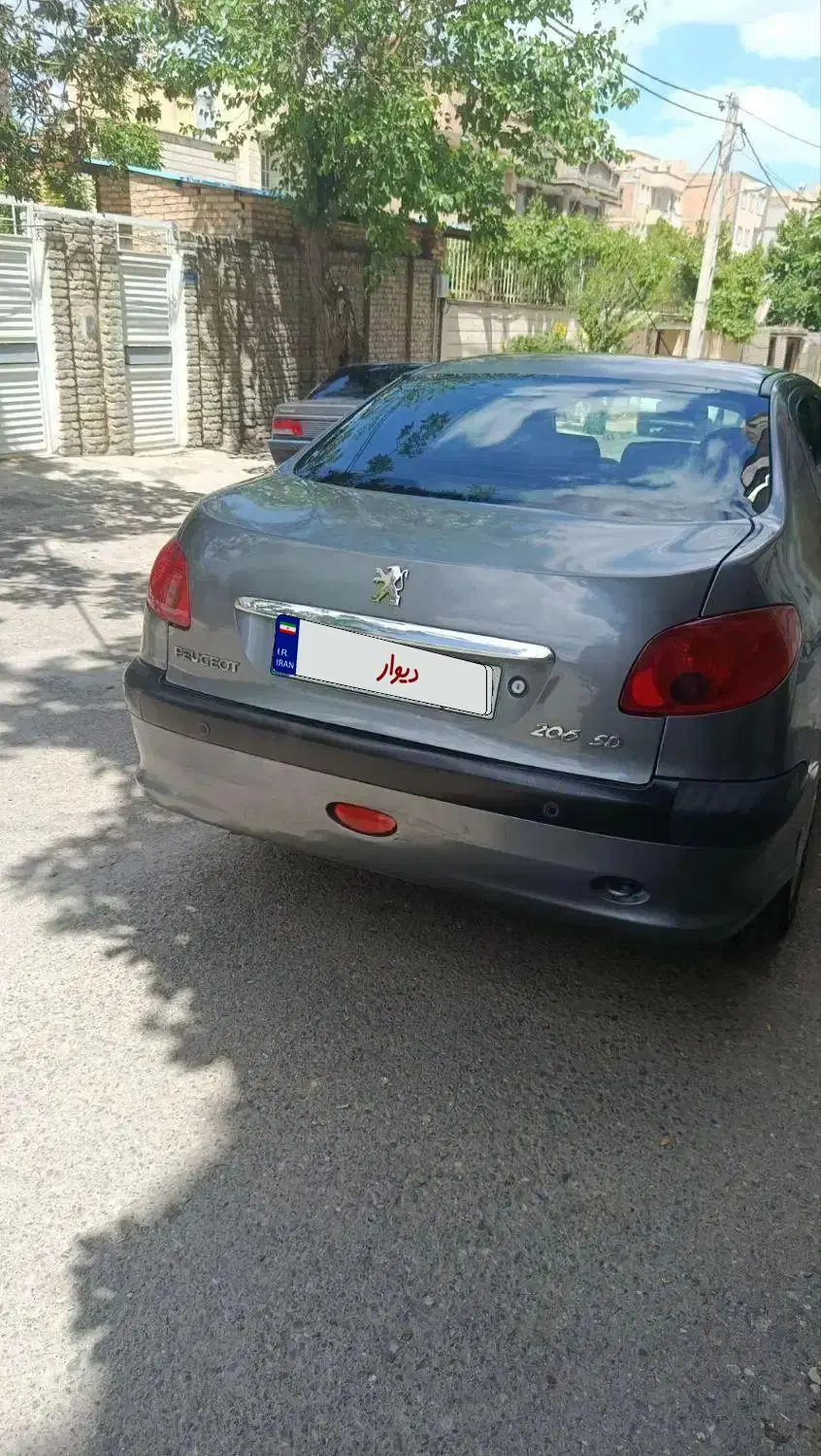 پژو206 SdV8|خودرو سواری و وانت|ارومیه, |دیوار