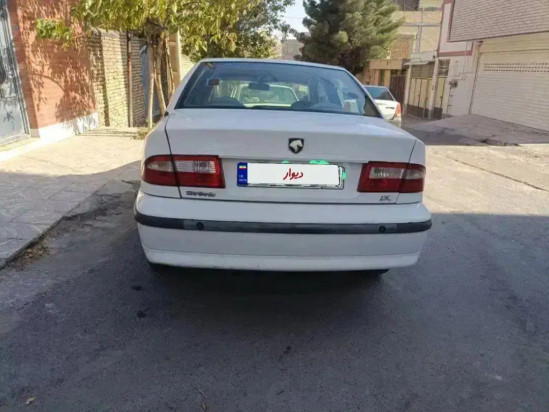 سمند LX معمولی دوگانه فابریک  مدل ۸۷سفید مدل|خودرو سواری و وانت|شهرکرد, |دیوار