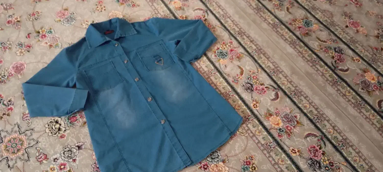 مانتو جین وشلوار وتیشرت نونو|لباس|سرپل ذهاب, |دیوار