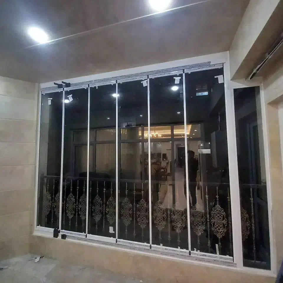 مرکز پخش شیشه بالکن تاشوریلی-اجرای پارتیشن شیشه ای|مصالح و تجهیزات ساختمان|قدس, شهرک صنعتی زاگرس|دیوار