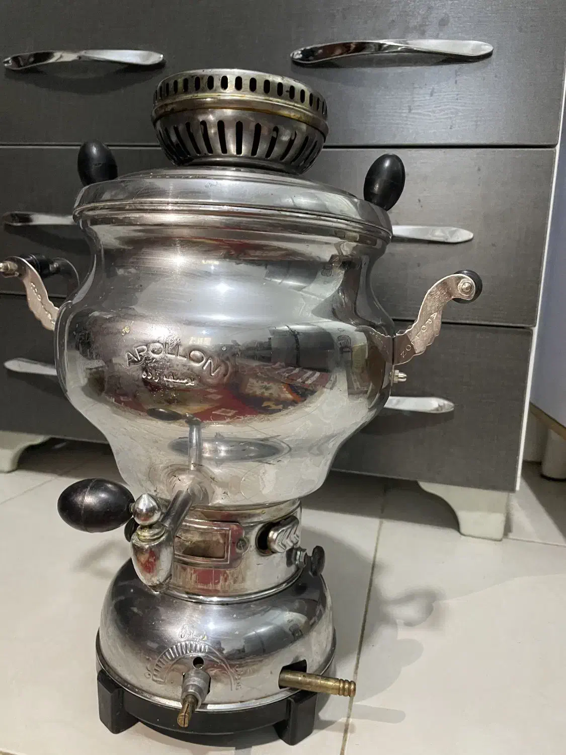 سماور گازی|سماور، چای‌ساز، قهوه‌ساز|ساری, |دیوار