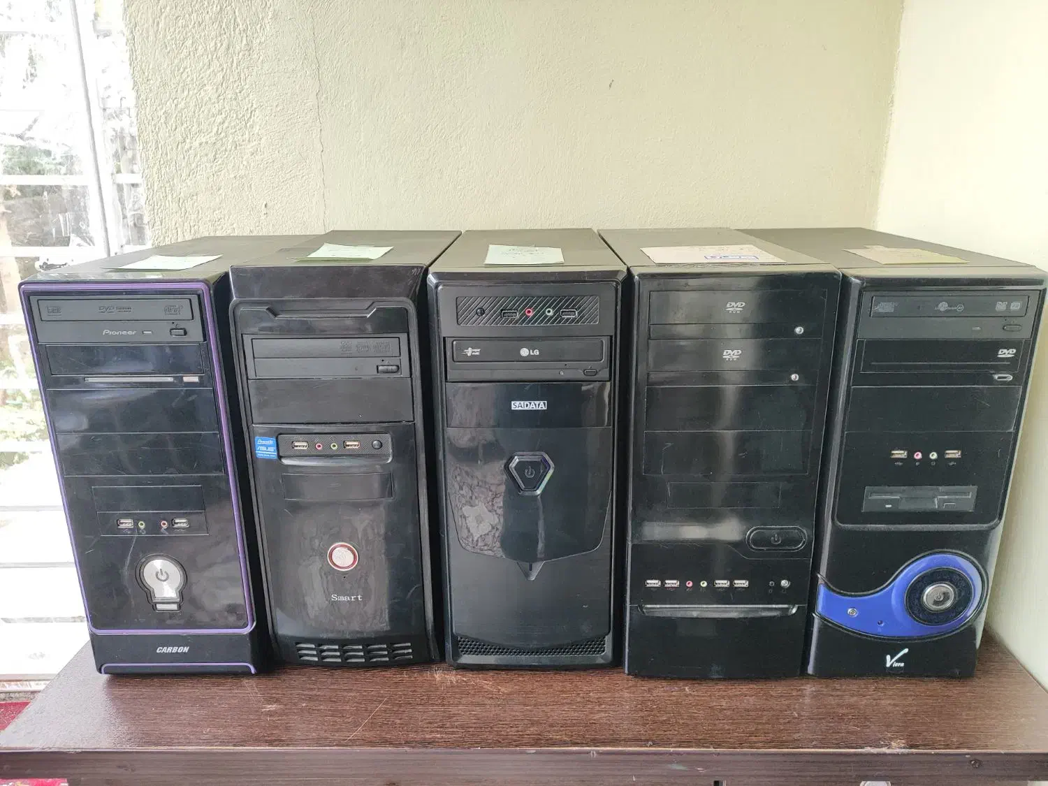 ۵ دستگاه کیس ۲هسته با رم ۴ ddr3 هارد ۵۰۰ گرافیک ۱|رایانه رومیزی|چالوس, |دیوار