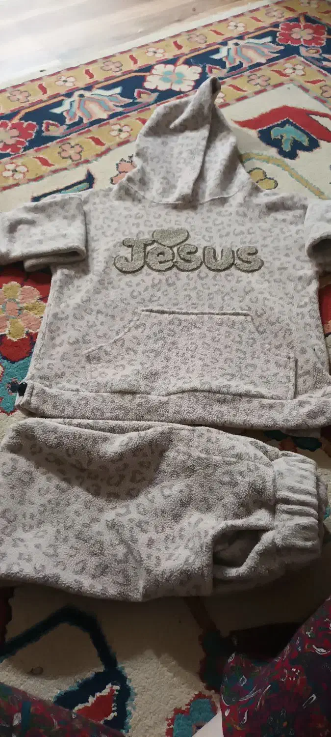 هودی شلوارو بلوز شلوار در حد نو|کفش و لباس بچه|پاسارگاد, |دیوار