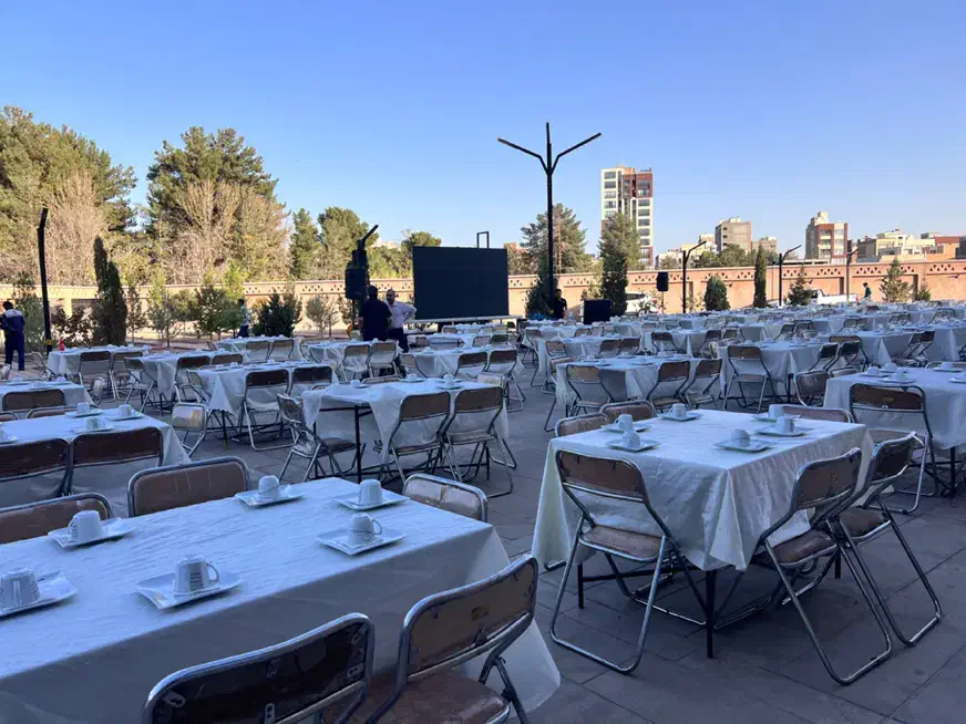 اجاره میزوصندلی وباغ وتشریقات|خدمات پذیرایی، مراسم|کرمان, |دیوار