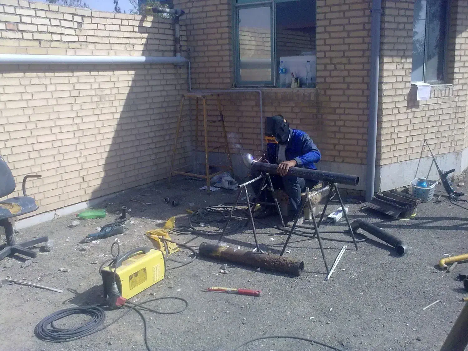 جوشکاری وبرشکاری، تعمیرات گاز|خدمات پیشه و مهارت|سمنان, |دیوار