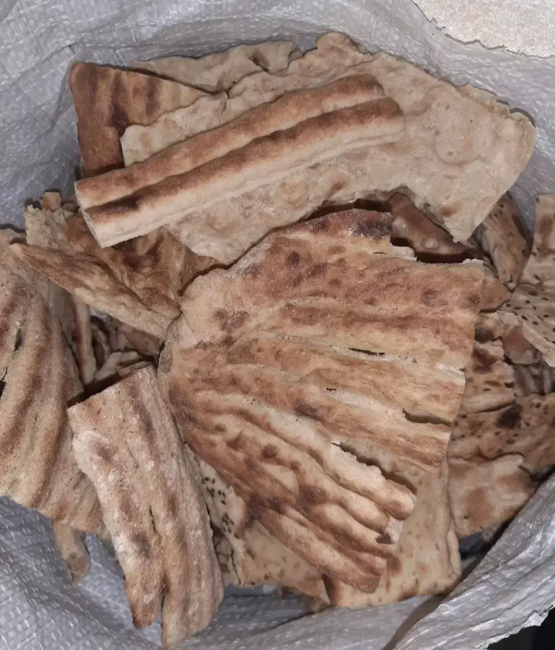 نون خشک روی بخاری خشک شده|لوازم جانبی حیوانات|رودسر, |دیوار