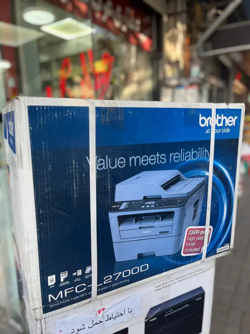 فروش فوری پرینتر Brother MFC-L2700D چهارکاره کامل|پرینتر، اسکنر، کپی، فکس|گرگان, |دیوار