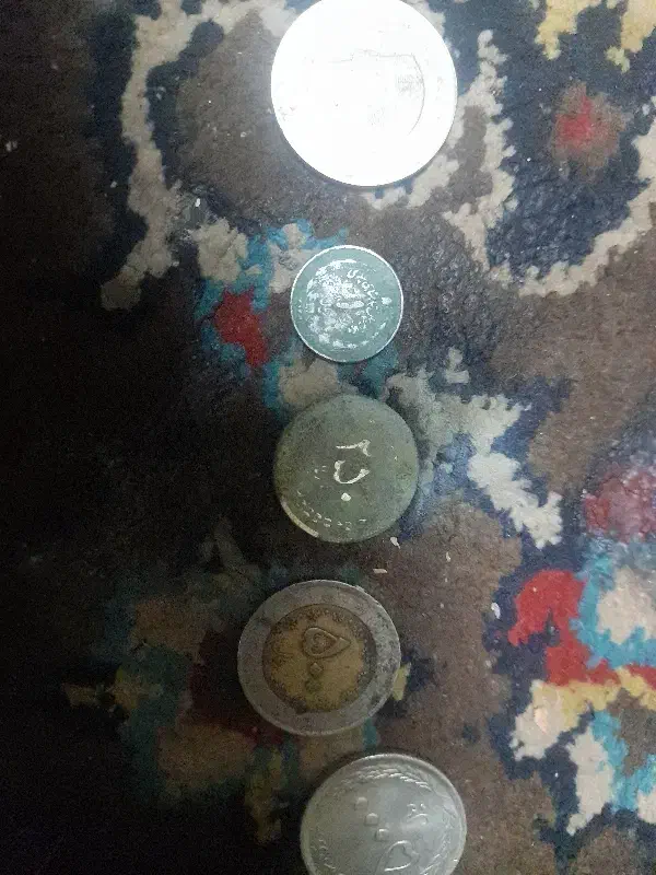 چندعددسکه پول قدیمی|کلکسیون سکه، تمبر، اسکناس|بندر ماهشهر, |دیوار