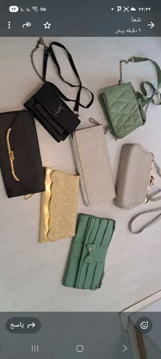 کیف زنانه|کیف، کفش، کمربند|رشت, منظریه|دیوار