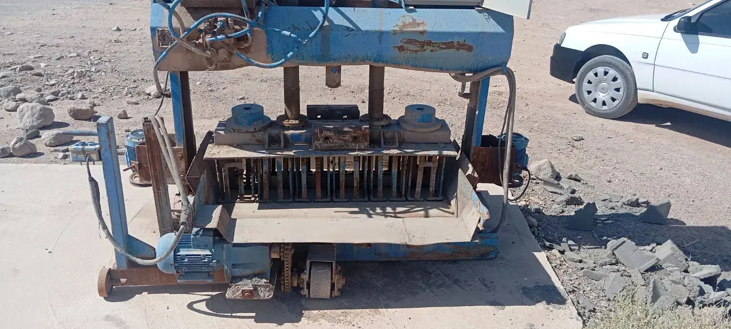 دستگاه بلوک زن نیمه اتوماتیک|ماشینآلات صنعتی|یزد, |دیوار