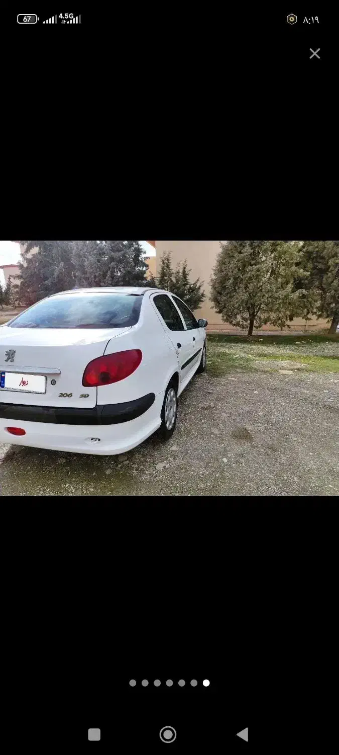 پژو206sdtvتیپ 5|خودرو سواری و وانت|نظرآباد, مسکن مهر نظرآباد|دیوار