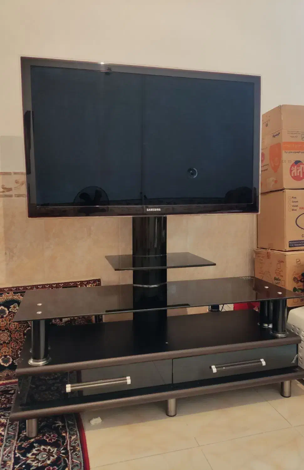 تلویزیون سامسونگ ۴۶ اینچ|تلویزیون و پروژکتور|کرمانشاه, |دیوار