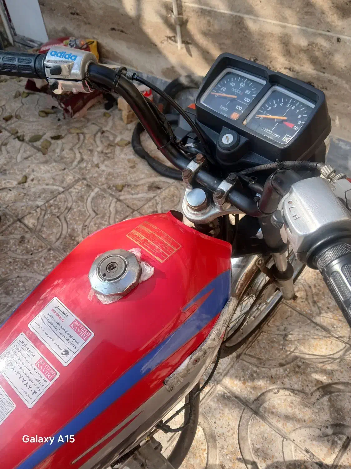 موتور هندا مزایده درحد نو بشرط|موتورسیکلت|ملارد, |دیوار