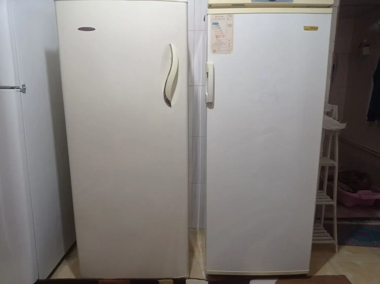 دو یخچال یک فریزر ویک عادی|یخچال و فریزر|خرمآباد, |دیوار