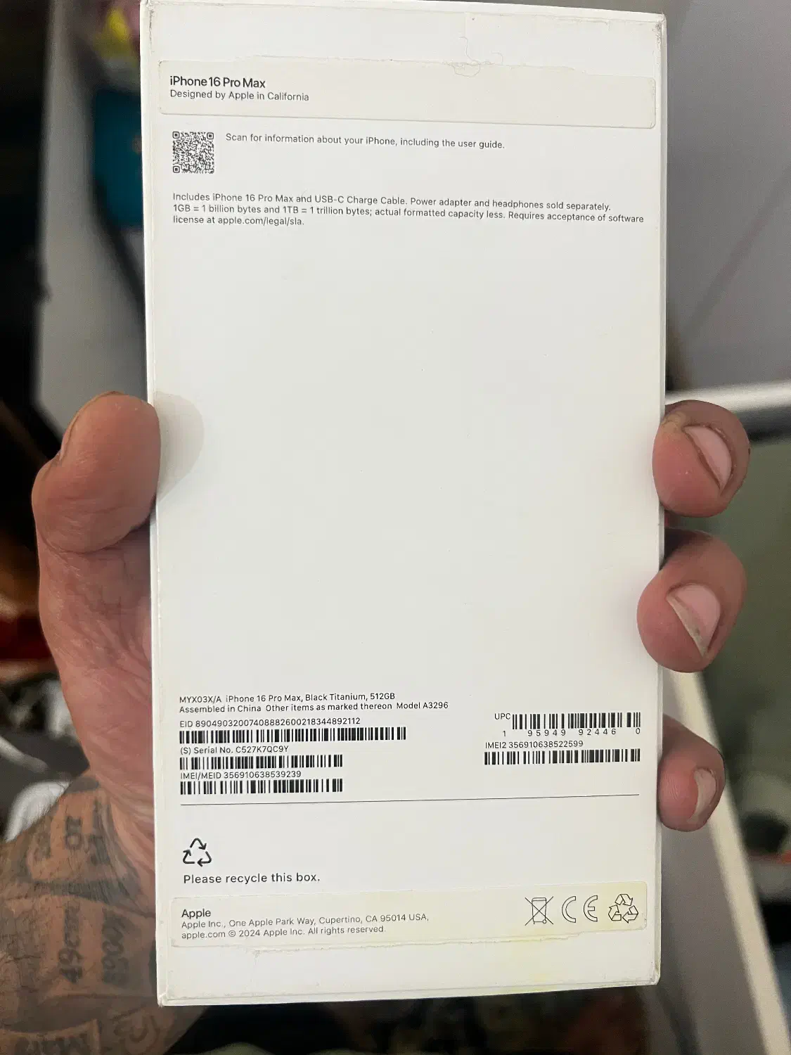 iphon 16 pro max 512 gb|موبایل|تهران, استخر|دیوار