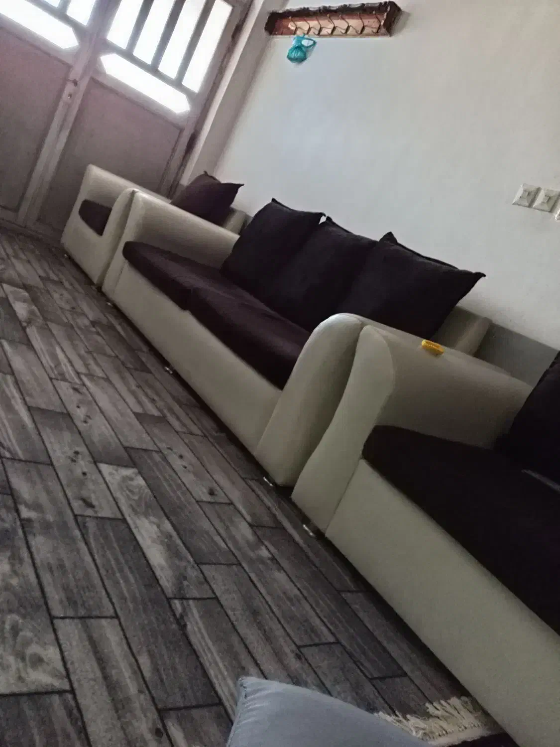 مبل 8نفره تمیز|مبلمان خانگی و میز عسلی|رودسر, |دیوار